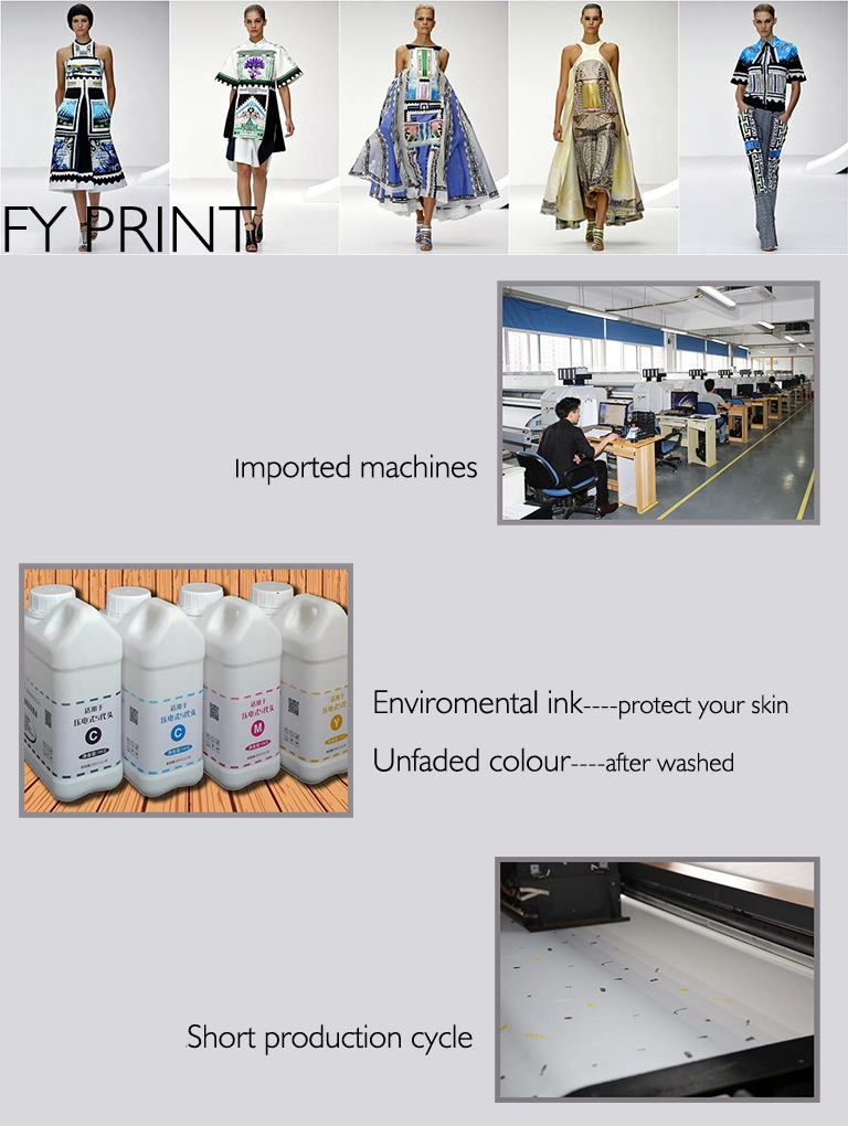 free sample and low MOQ digital printed cheap voile fabric