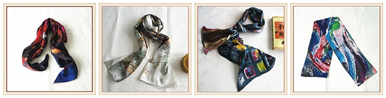 Chinese viscose digital spun rayon printed fabric 43/44