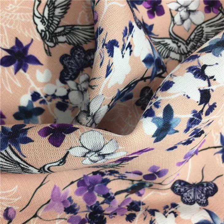 Digital Printed Polyester Spandex Fabric