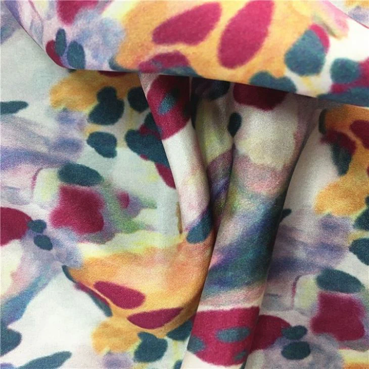 Digital Printed Silk Habotai Fabric Digital Printed Silk Habotai Fabric