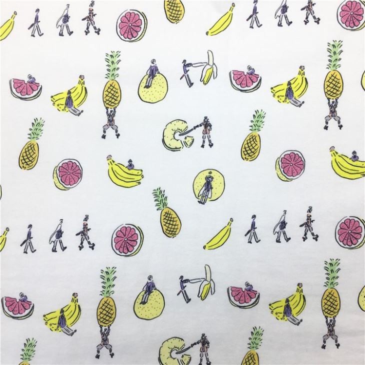 Digital Printing Cotton Knit Fabric Digital Printing Cotton Knit Fabric