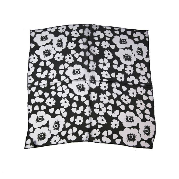 Digital Printing Polyester Chiffon Scarf