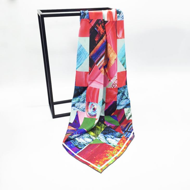 Digital Silk Scarf Printing