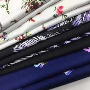 Wholesale Digital Printing Ponte Fabric Stretchy With Your Own Design