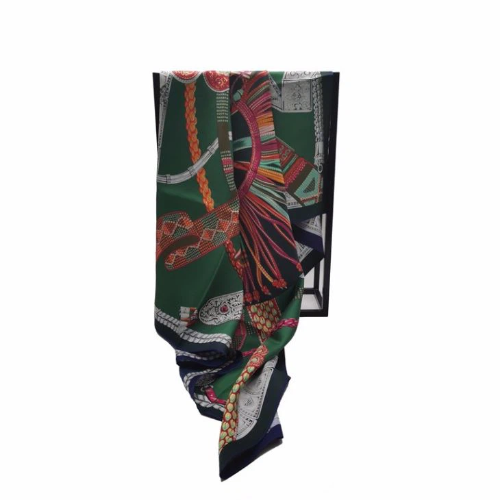 14mm Twill Silk Scarf 90x90 Hand Hemmed 14mm Twill Silk Scarf 90x90 Hand Hemmed